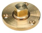 Bronze Garboard Drain Plug for 1/2" Pipe